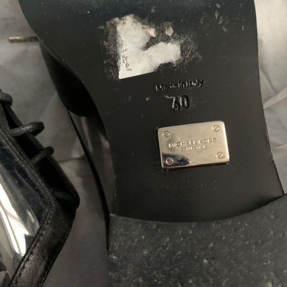 Michael Kors Collection clear oxfords UNIQUE - Picture 2 of 7